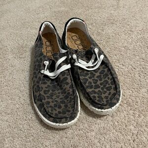 Hey Dudes Leopard Print Casual Shoes